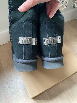 Botas Mou Talla 39 Negras