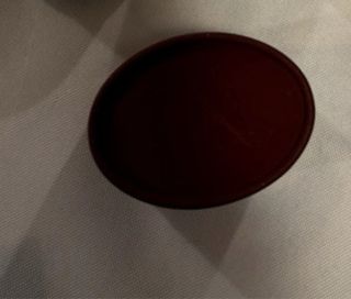 Scatolina portapillole ovale decorata