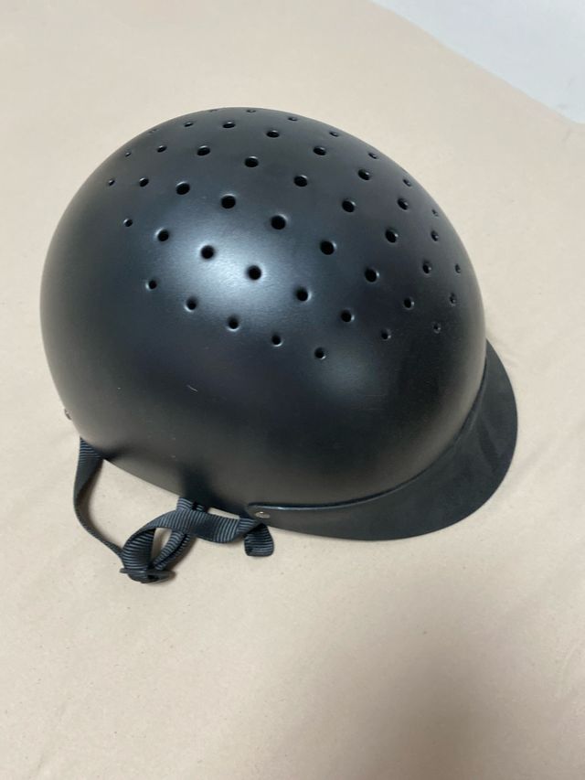Casco Hípica Montar Negro