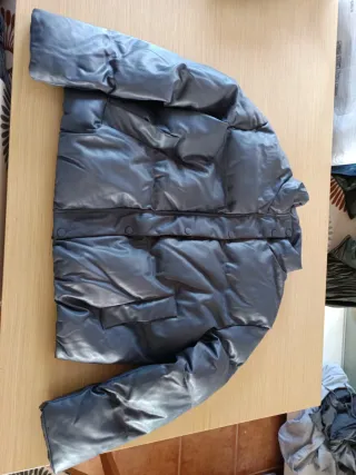 Chaqueta de invierno gris