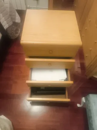 Cajonera de madera