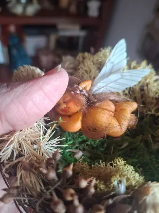 Figura Hada Duende Gnomo Elfo Muñeca