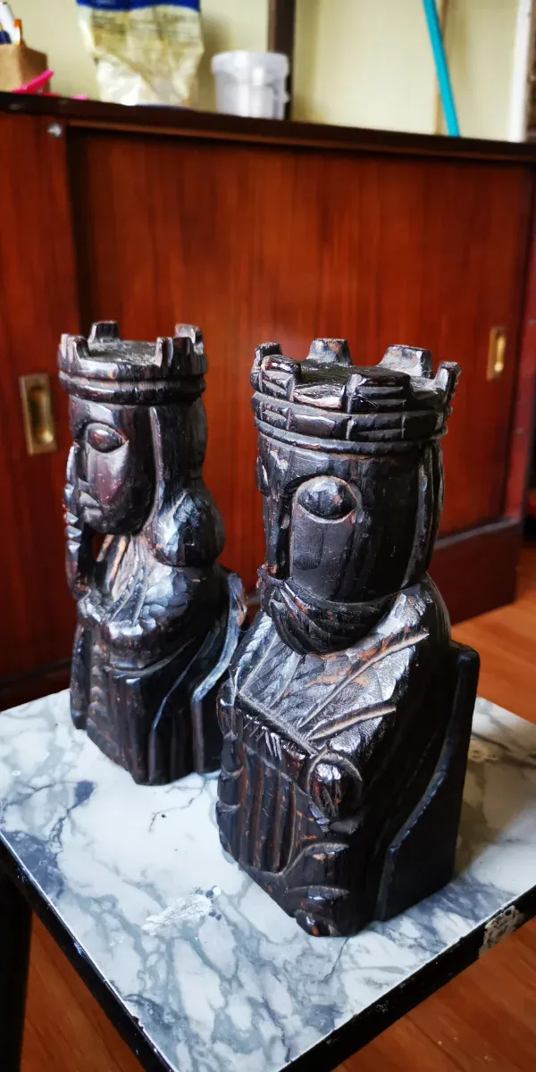 Sujetalibros Reyes Católicos Madera