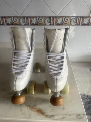 Patines Rondo Patinaje Artístico Blancos