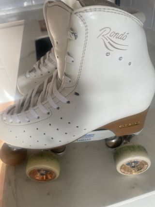 Patines Rondo Patinaje Artístico Blancos