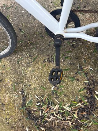 Bicicleta infantil Btwin blanca