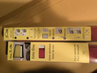 2 tende a rullo ViewTex modello Elite 75x250