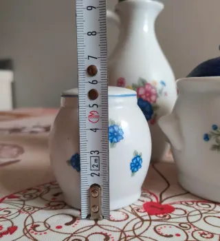 Elegante set olio/aceto/sale/pepe/spezie