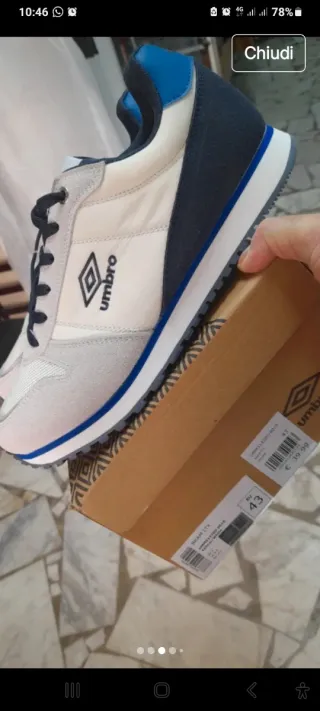 Scarpe Umbro N43