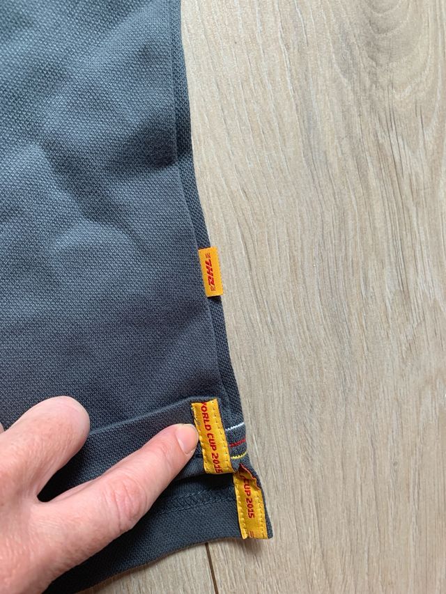 Polo Rugby DHL World Cup 2015 Mujer Gris nueva