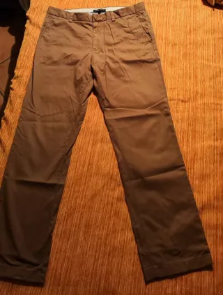 Pantalón Banana Republic Marrone Uomo DIMENSIONI FOT