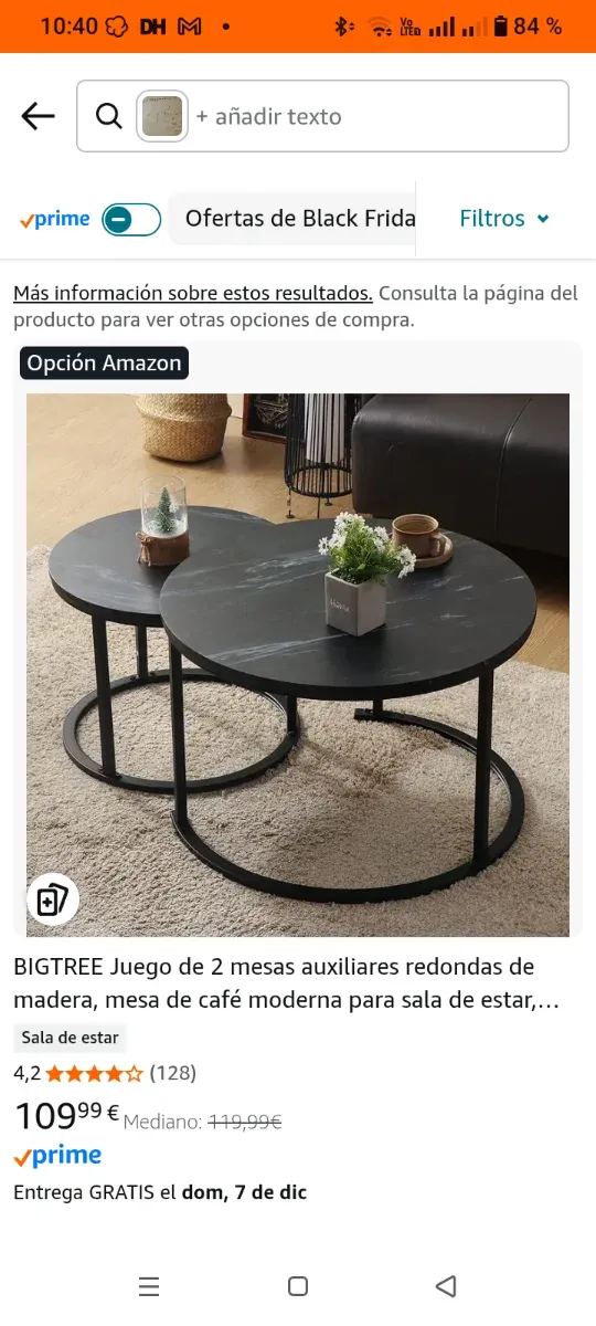 Tavoli ausiliari moderni a nido