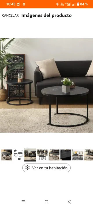 Tavoli ausiliari moderni a nido