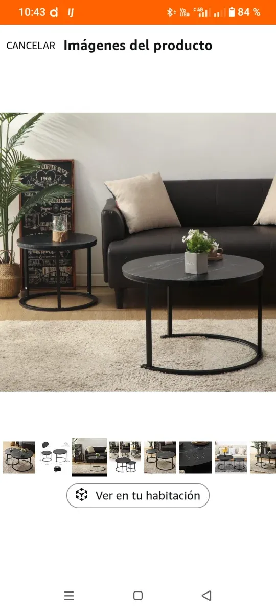 Tavoli ausiliari moderni a nido