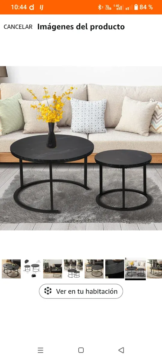 Tavoli ausiliari moderni a nido