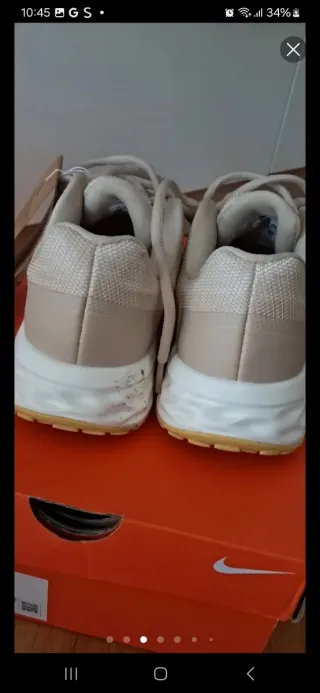 Zapatilla Nike Revolution 6 NN 38.5 Beige