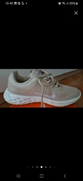 Zapatilla Nike Revolution 6 NN 38.5 Beige