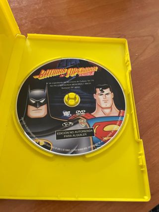 Batman y Superman: La Película DVD