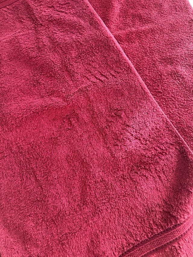 Set 8 Asciugamani Bordeaux Cotone