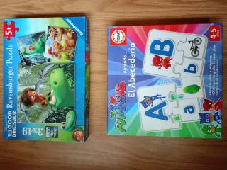 2 Puzzles Infantiles Ravensburger y Educa