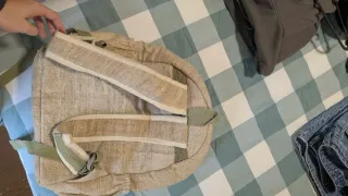 Mochila Himalayan 20L Beige Verde Oliva