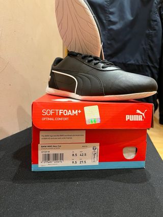 Zapatillas Puma BMW Motorsport Negras Nuevas
