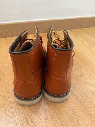 Botas estilo Red Wing Marrones piel