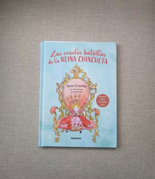 libro Las crueles batallas de la Reina chincheta