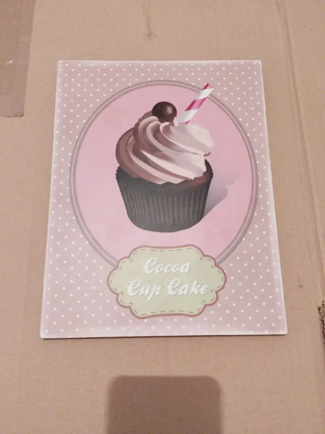 Cuadro Decorativo Kiwi Cup Cake