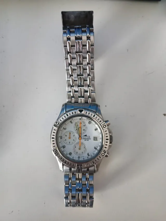 Relógio Lotus Cronógrafo WR 50
