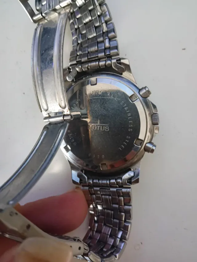 Relógio Lotus Cronógrafo WR 50