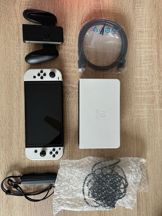Nintendo Switch OLED Blanca