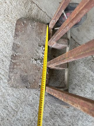 Carretilla de mano con ruedas