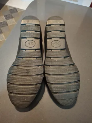 2 Pares Zapatos Mujer Negro y Marrón