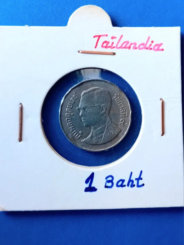 Moneda Tailandia 1 Baht
