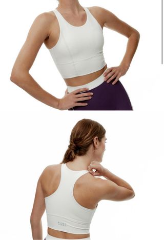 Top deportivo Black Limba blanco