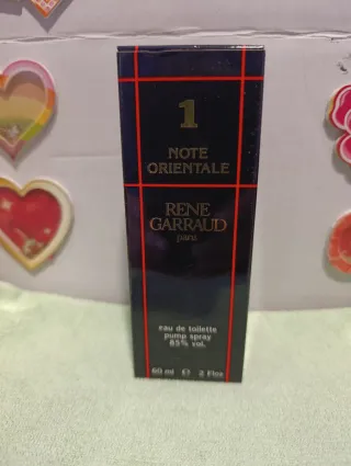 Rene Garraud 1 Note Orientale Eau de Toilette