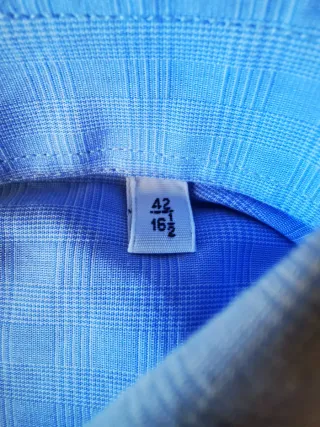 Henry Smith London Slim – Camicia Azzurra XL