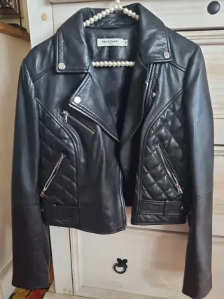 Cazadora Piel NAF NAF