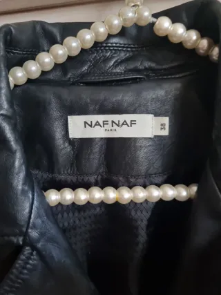 Cazadora Piel NAF NAF