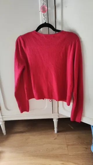 Chaqueta de punto con lazos M-L