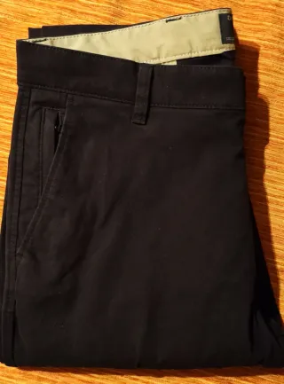Pantalón negro hombre talla en foto