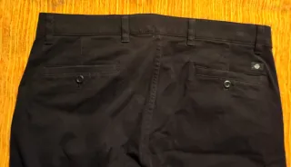 Pantalón negro hombre talla en foto