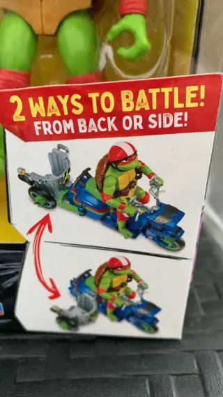 Tortugas Ninja Battle Cycle con Raphael