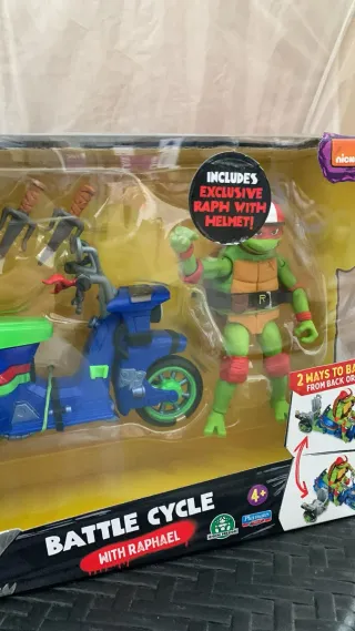 Tortugas Ninja Battle Cycle con Raphael