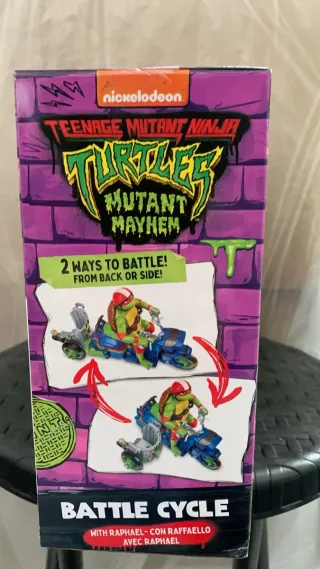 Tortugas Ninja Battle Cycle con Raphael