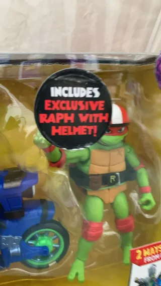 Tortugas Ninja Battle Cycle con Raphael