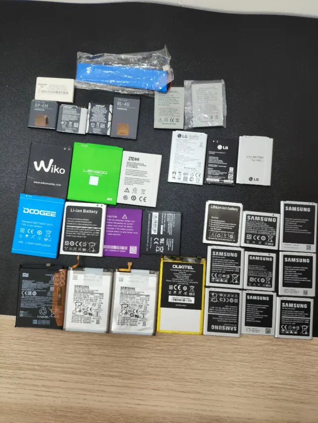 Lote Baterías Móviles Varias Marcas