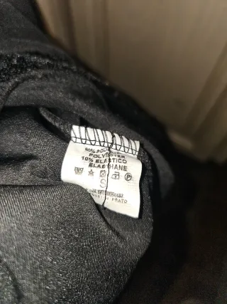 Chaqueta fiesta lentejuelas negra Talla S