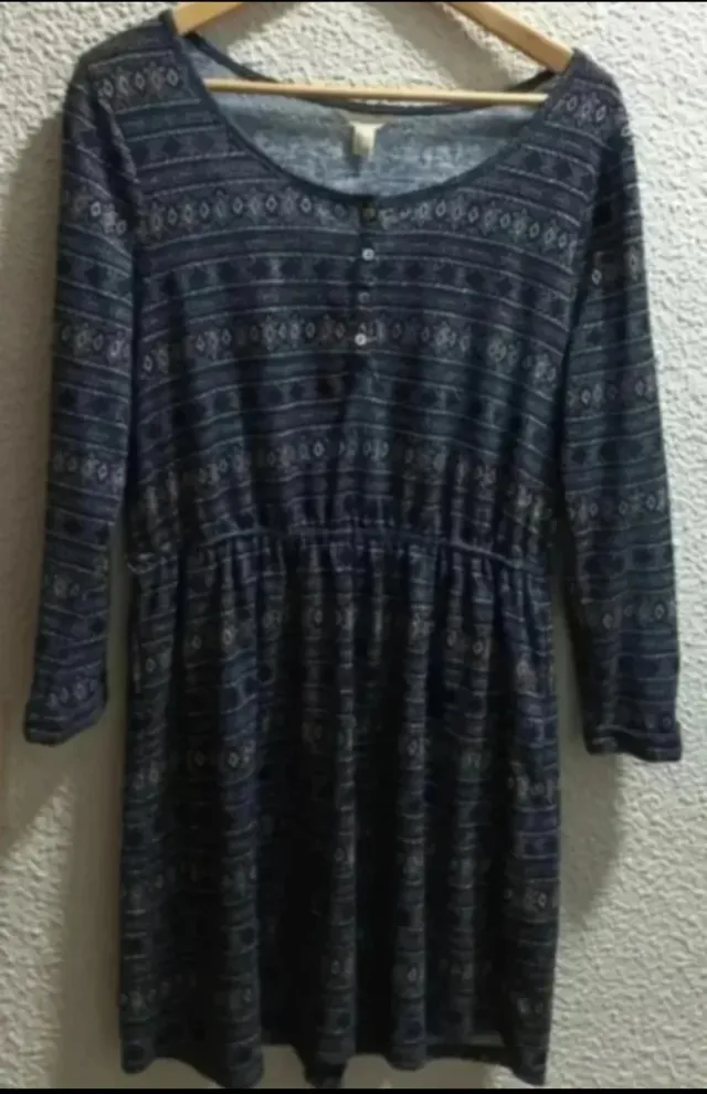 Vestido Springfield Tamanho L Estampado